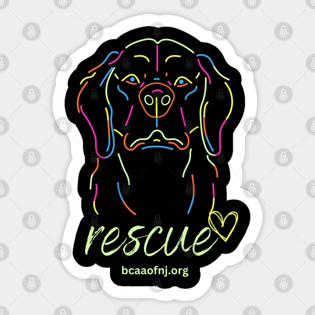 BCAA - Rescue Lab Sticker by BCAAofNJ Store